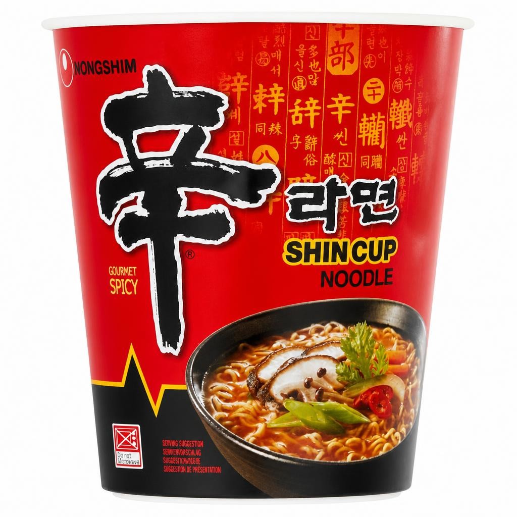 Nongshim Instant Shin Cup Noodle Soup 68G