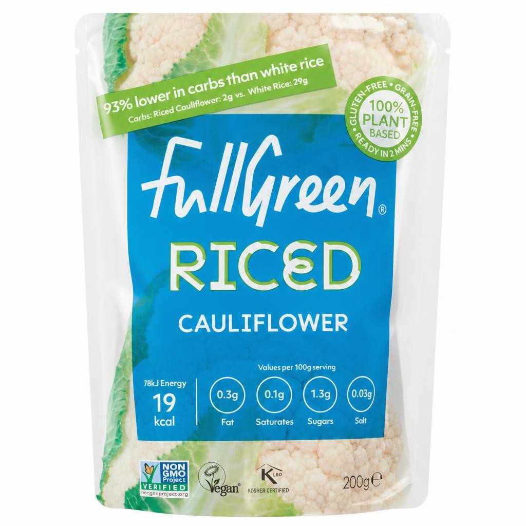 Fullgreen Riced Cauliflower 200G