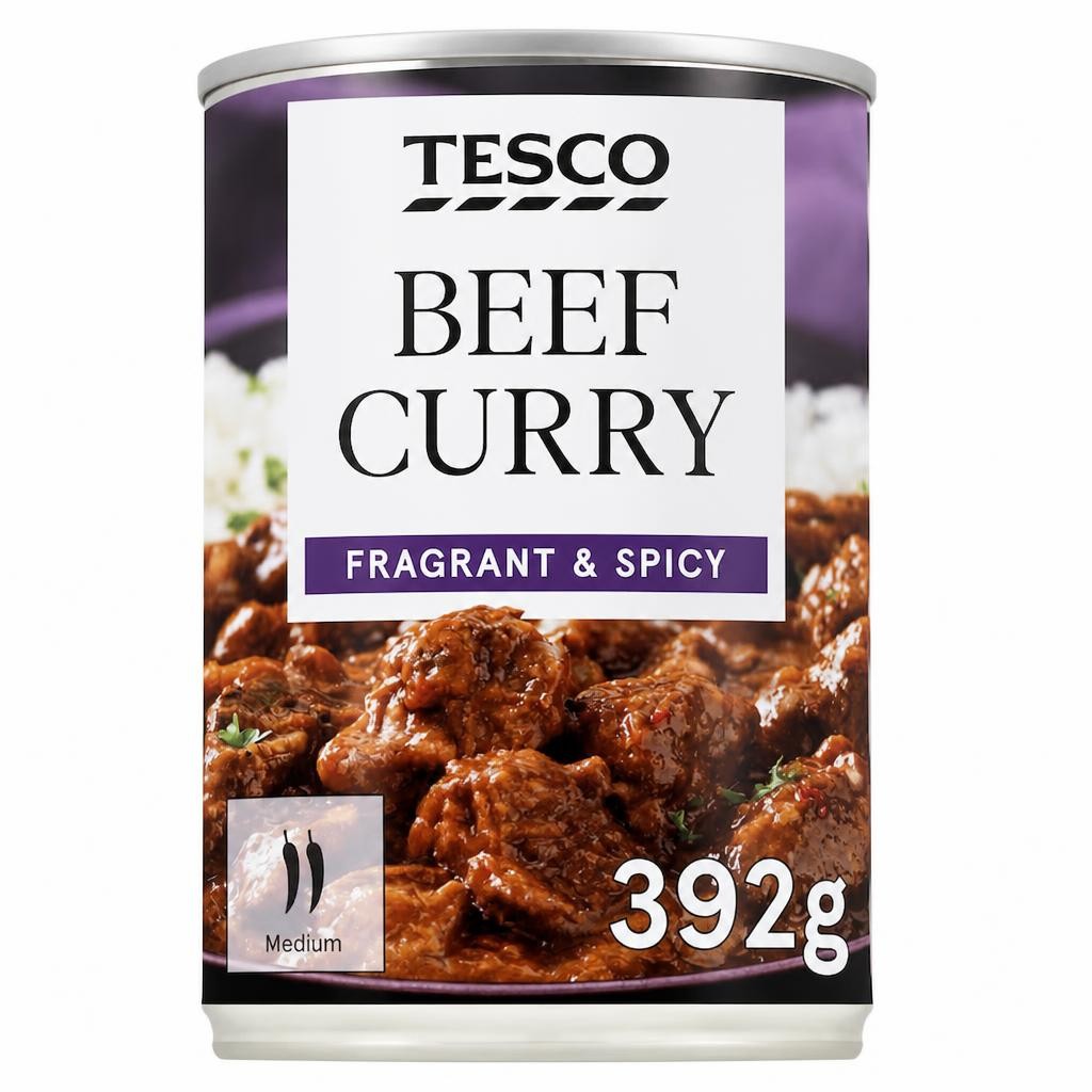 Tesco Beef Curry 392G