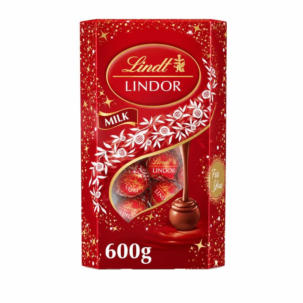 Lindt Lindor Milk Chocolate Truffles 600G