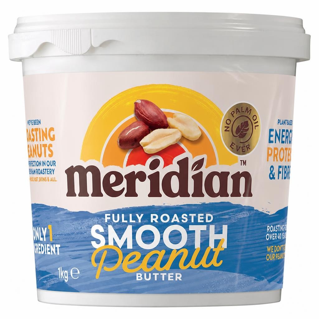 Meridian Smooth Peanut Butter 1Kg