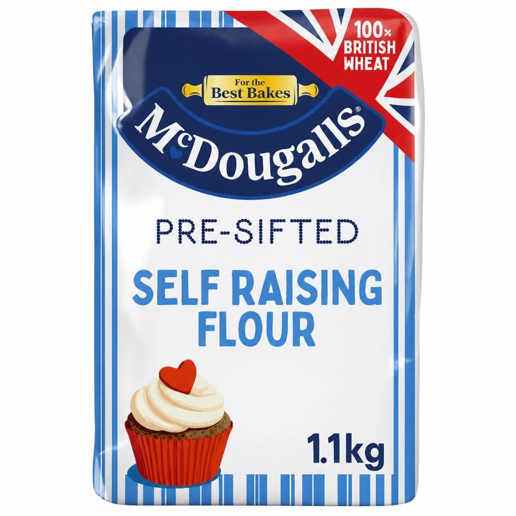 McDougalls Pre-Sifted Self Raising Flour 1.1kg