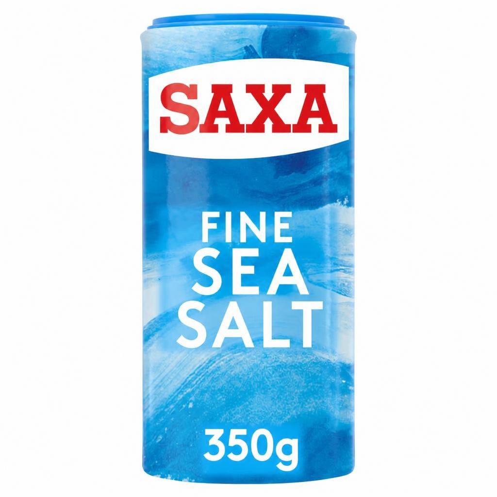 Saxa Fine Sea Salt 350G