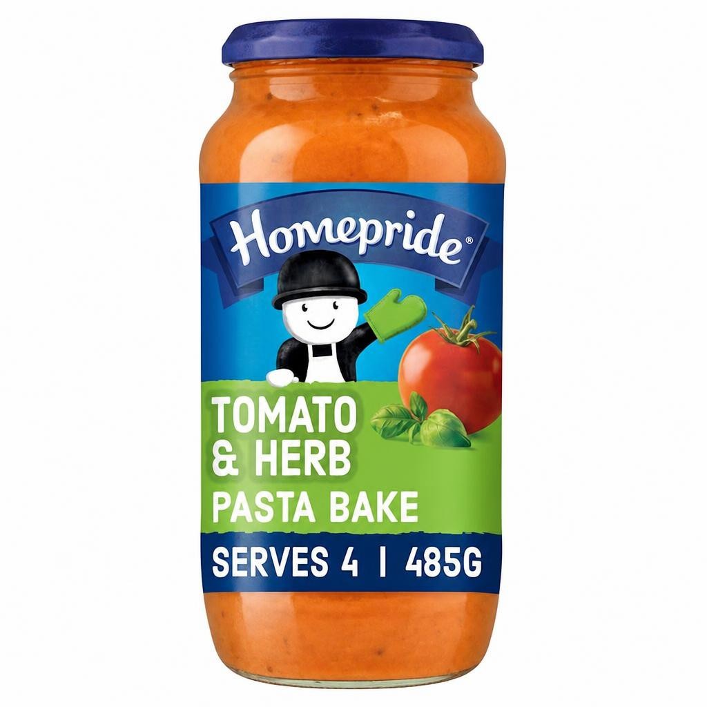 Homepride No Added Sugar Tomato & Herb Pasta Bake Sauce 485g