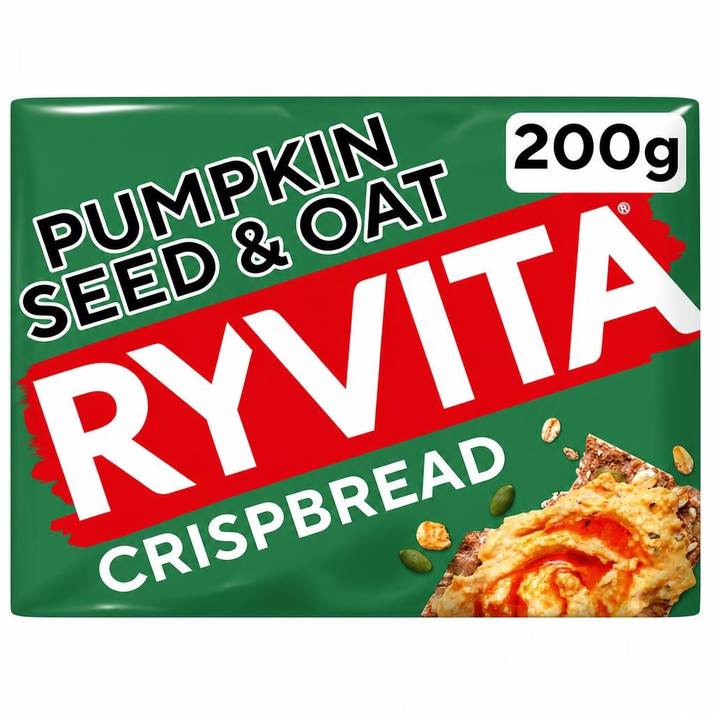 Ryvita Pumpkin Seed & Oat Crisp Bread 200G