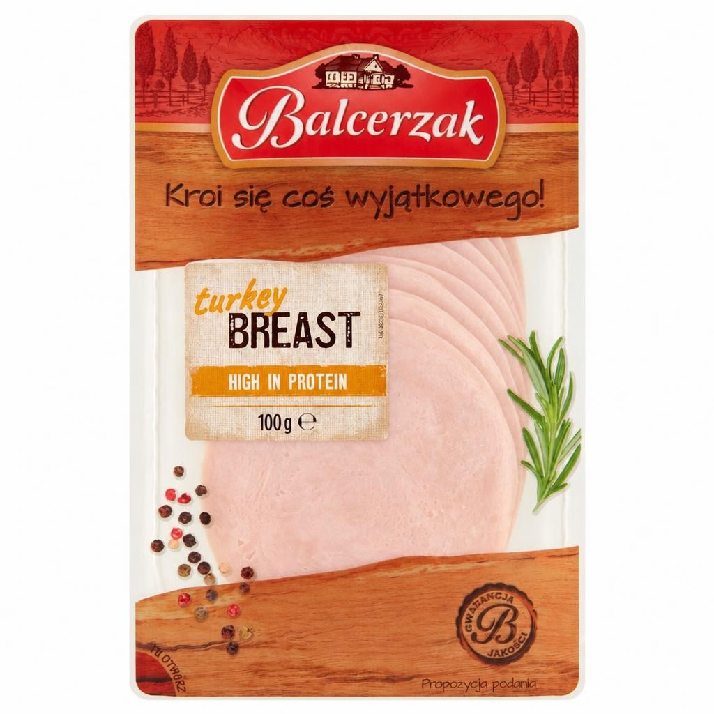 Balcerzak Turkey Breast Slices 100G