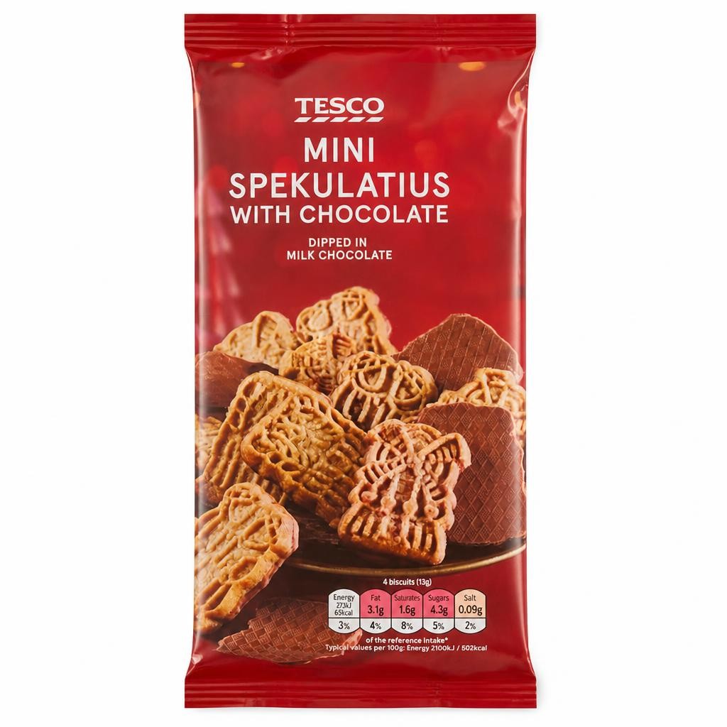 Tesco Mini Chocolate Spekulatius 150G