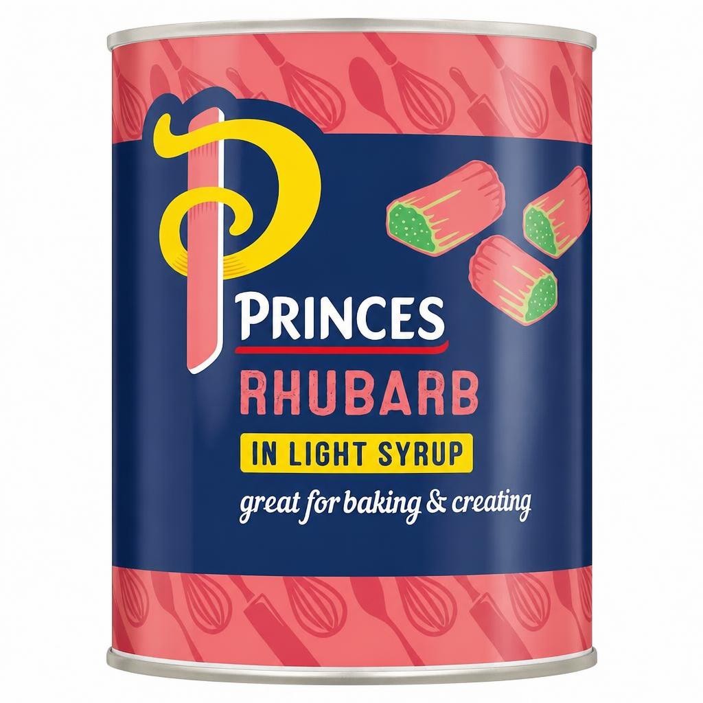 Princes Rhubarb In Light Syrup 540G