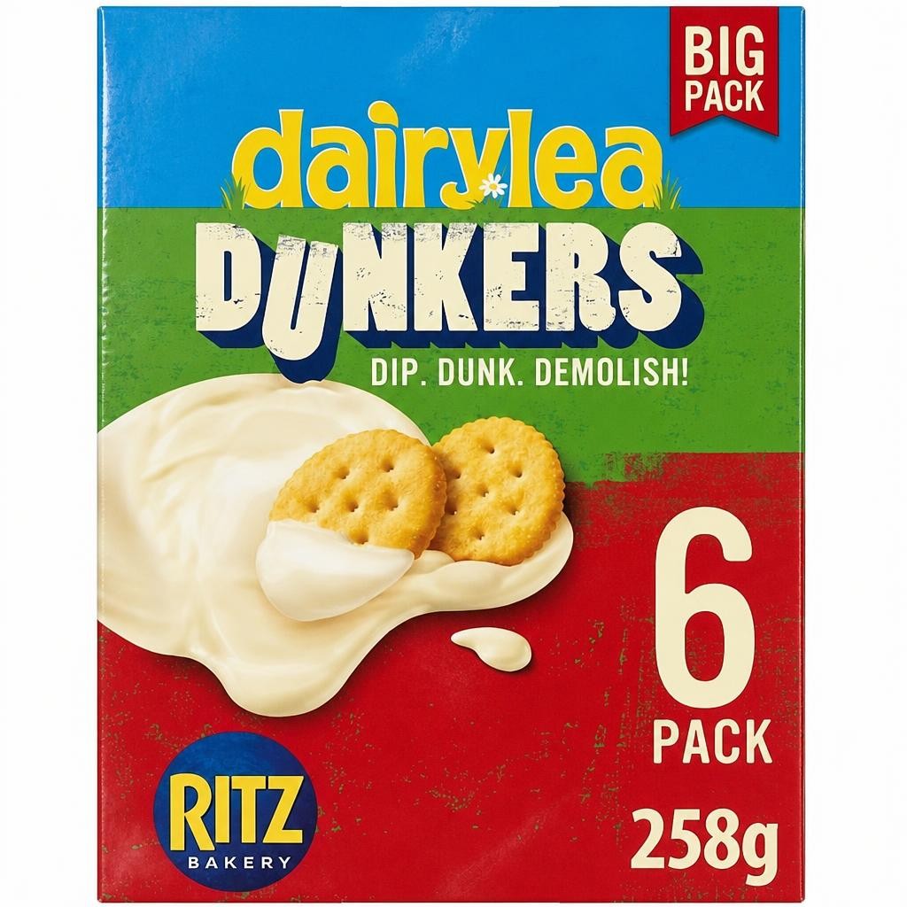 Dairylea Dunkers Ritz Cheese Snacks 6 pack 6x43G