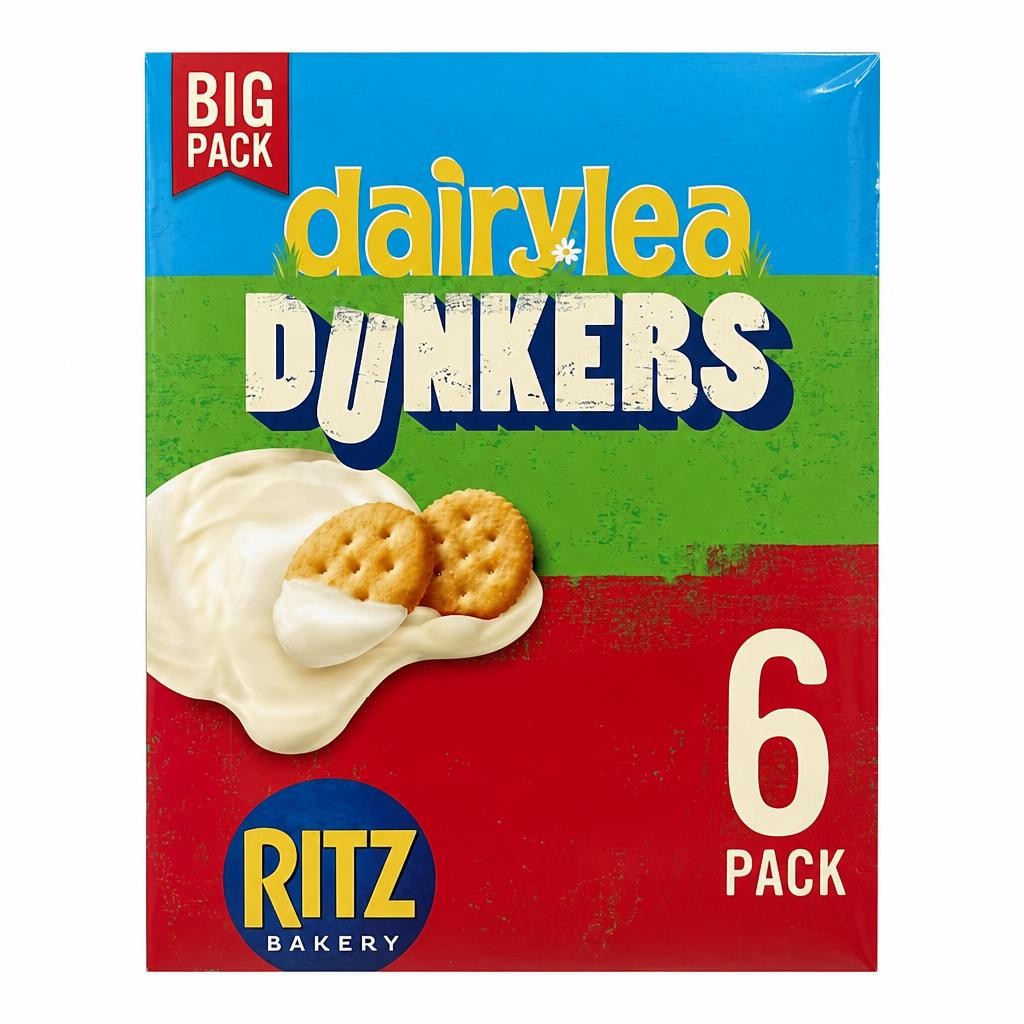 Dairylea Dunkers Ritz Cheese Snacks 6 pack 6x43G