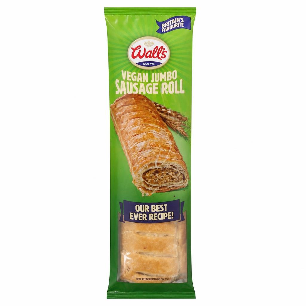 Wall's Vegan Jumbo Roll 120G