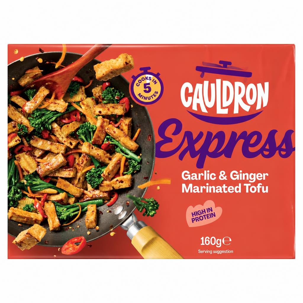Cauldron Foods Tofu Pieces 160G
