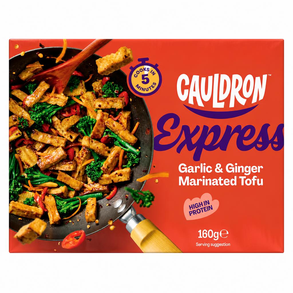 Cauldron Foods Tofu Pieces 160G