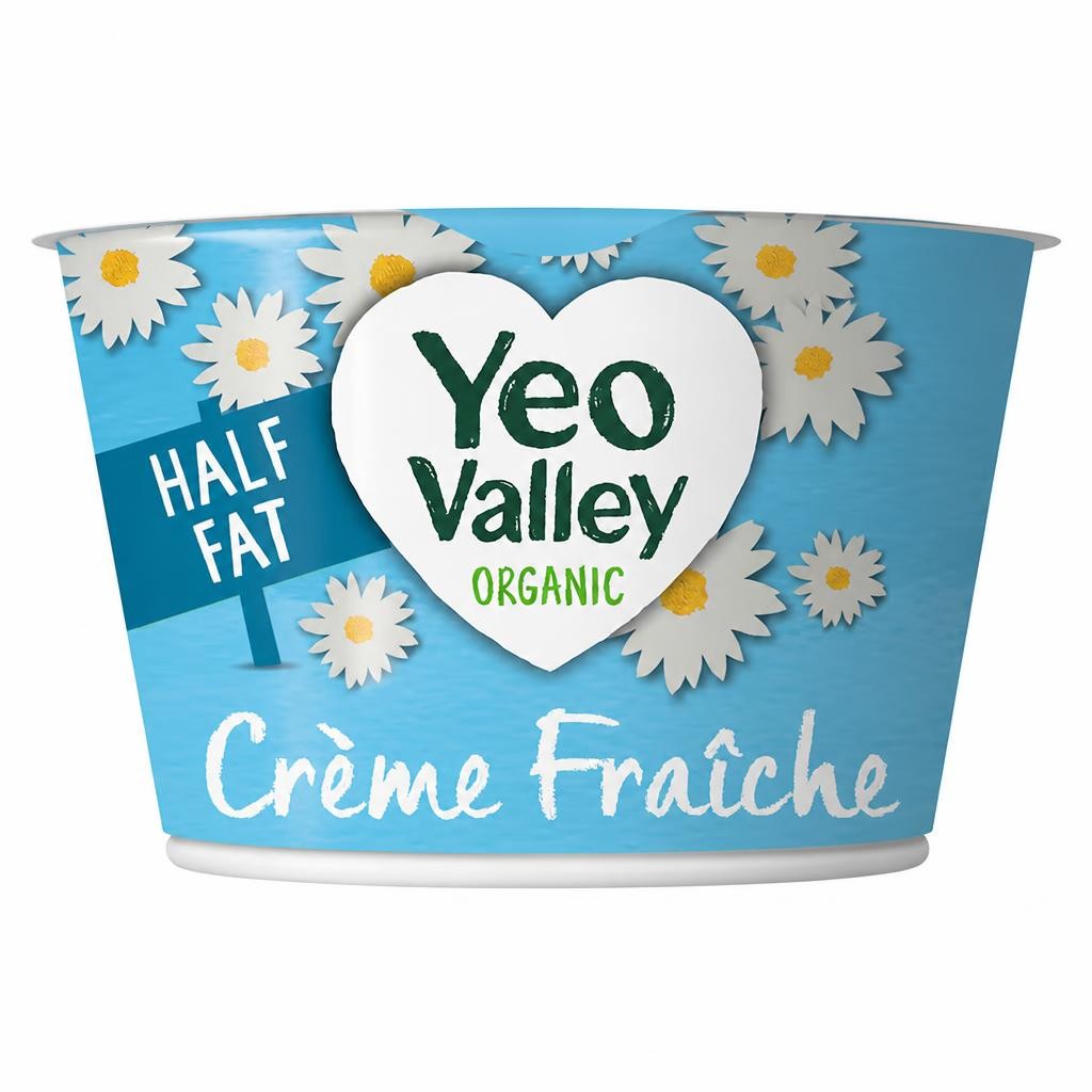 Yeo Valley Organic Half Fat Creme Fraiche 200G