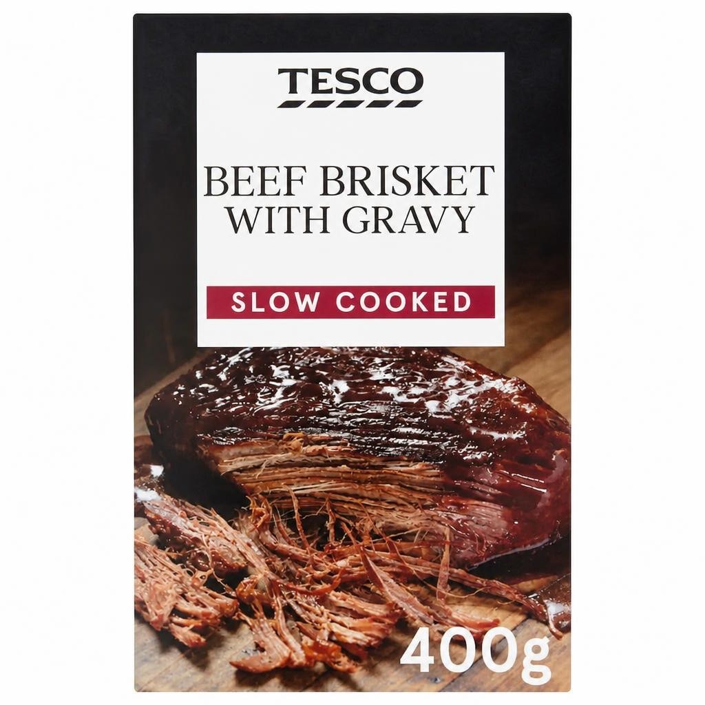 Tesco Tender Beef Brisket In Ale Gravy 400G