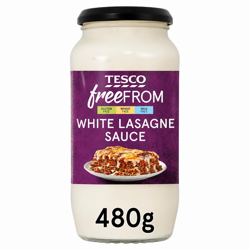 Tesco Free From White Lasagne Sauce 480G