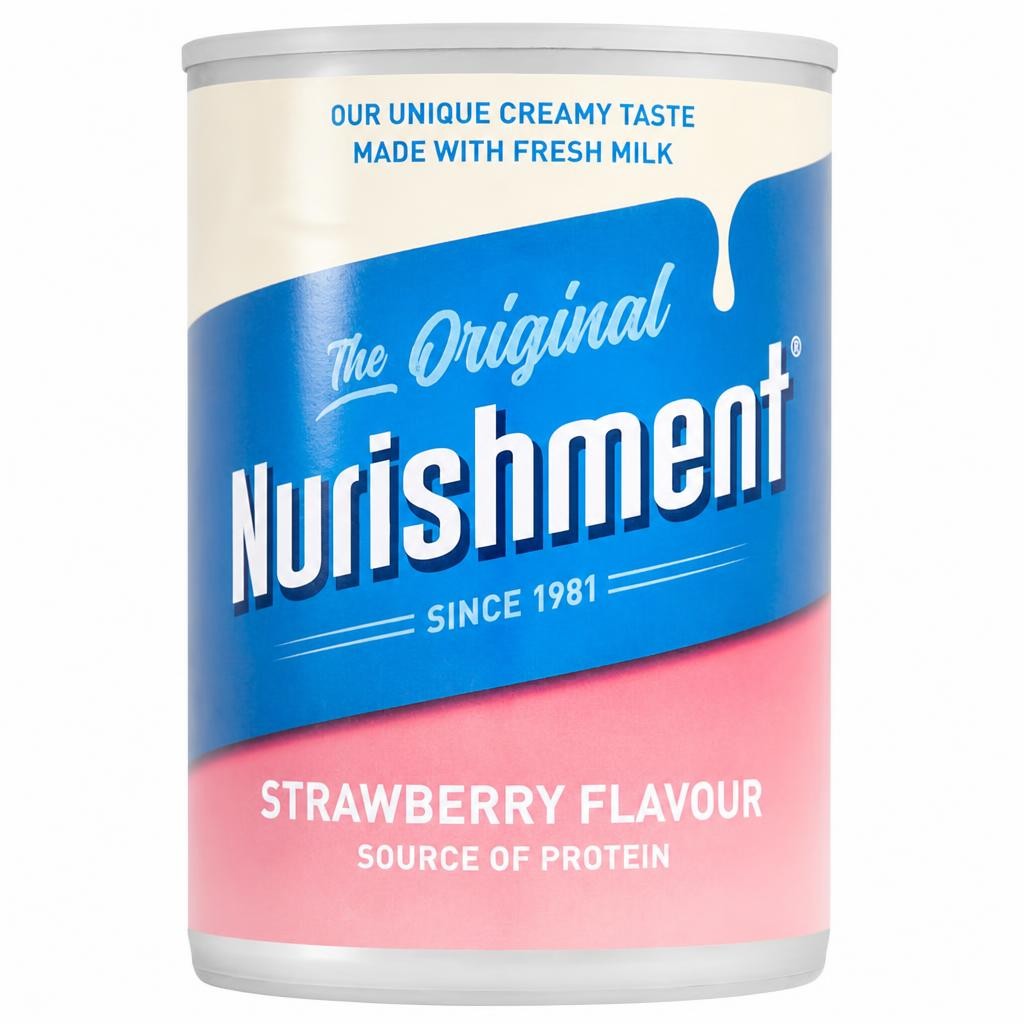 Nurishment Original Flavoured Strawberry Drink 370Ml