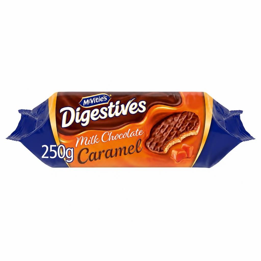 McVitie's Milk Chocolate Digestive Biscuits - Caramel 250g