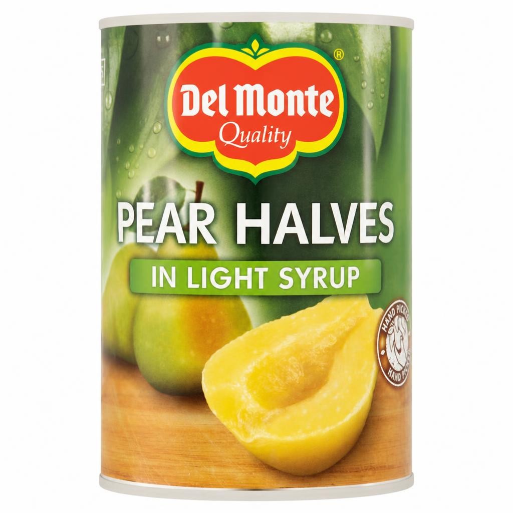 Del Monte Pear Halves In Syrup 420G