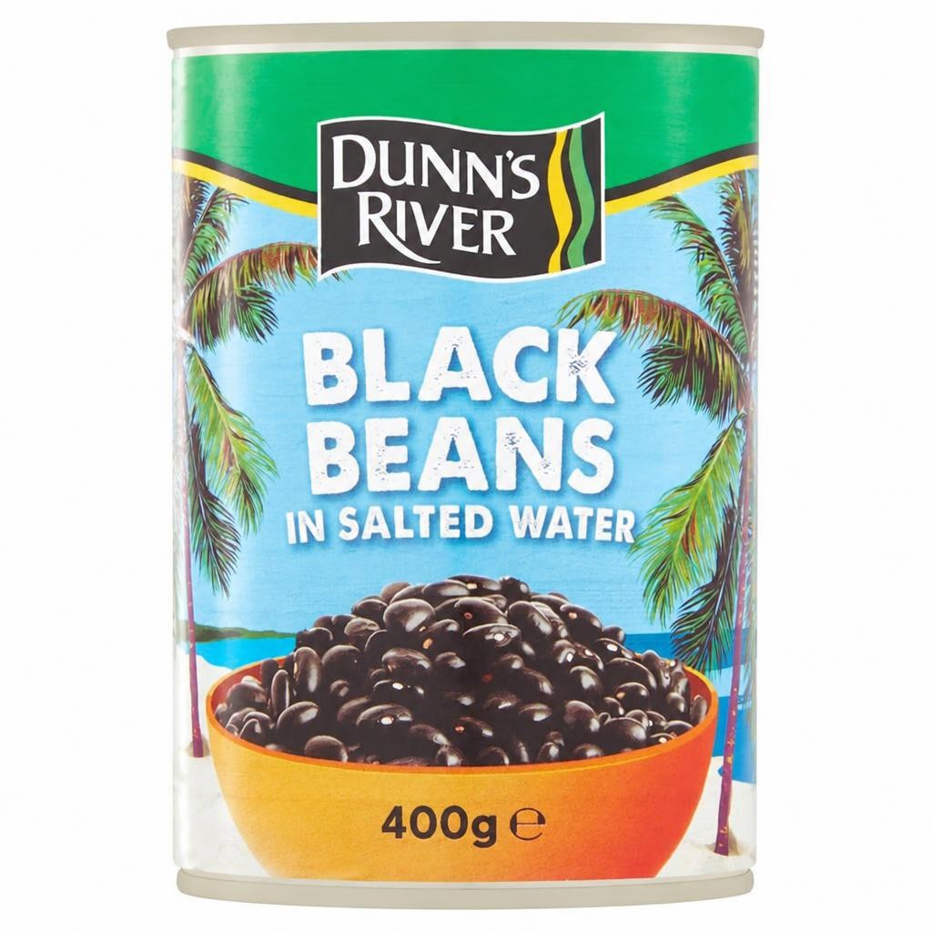 Dunns River Black Beans In Salted Water 400G