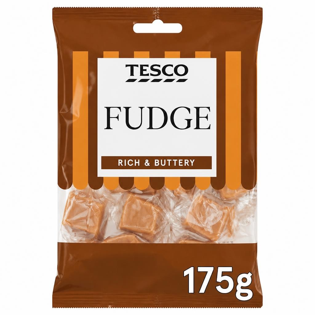Tesco Dairy Fudge 175G