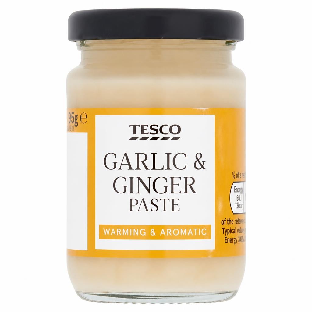 Tesco Garlic & Ginger Paste 95G