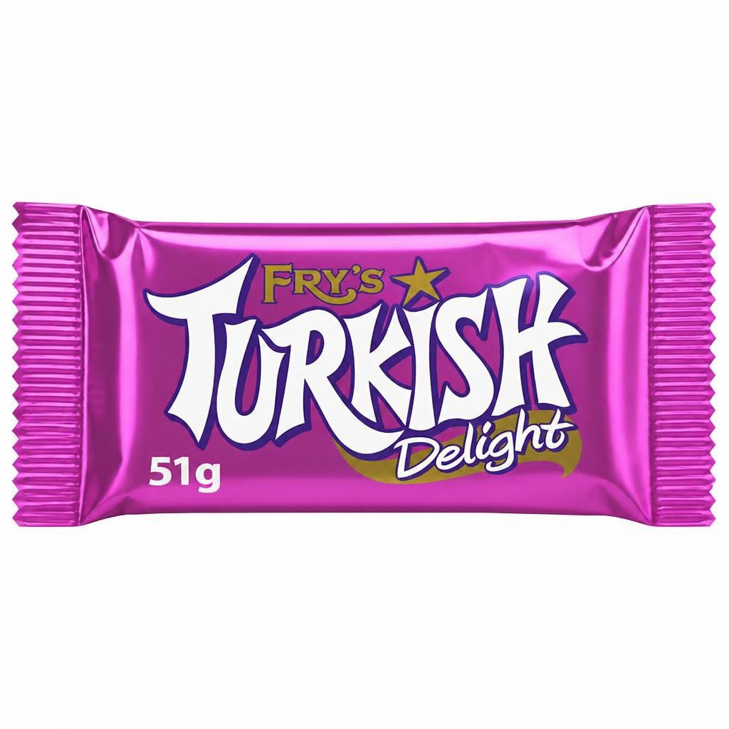 Fry's Turkish Delight Chocolate Bar 51G