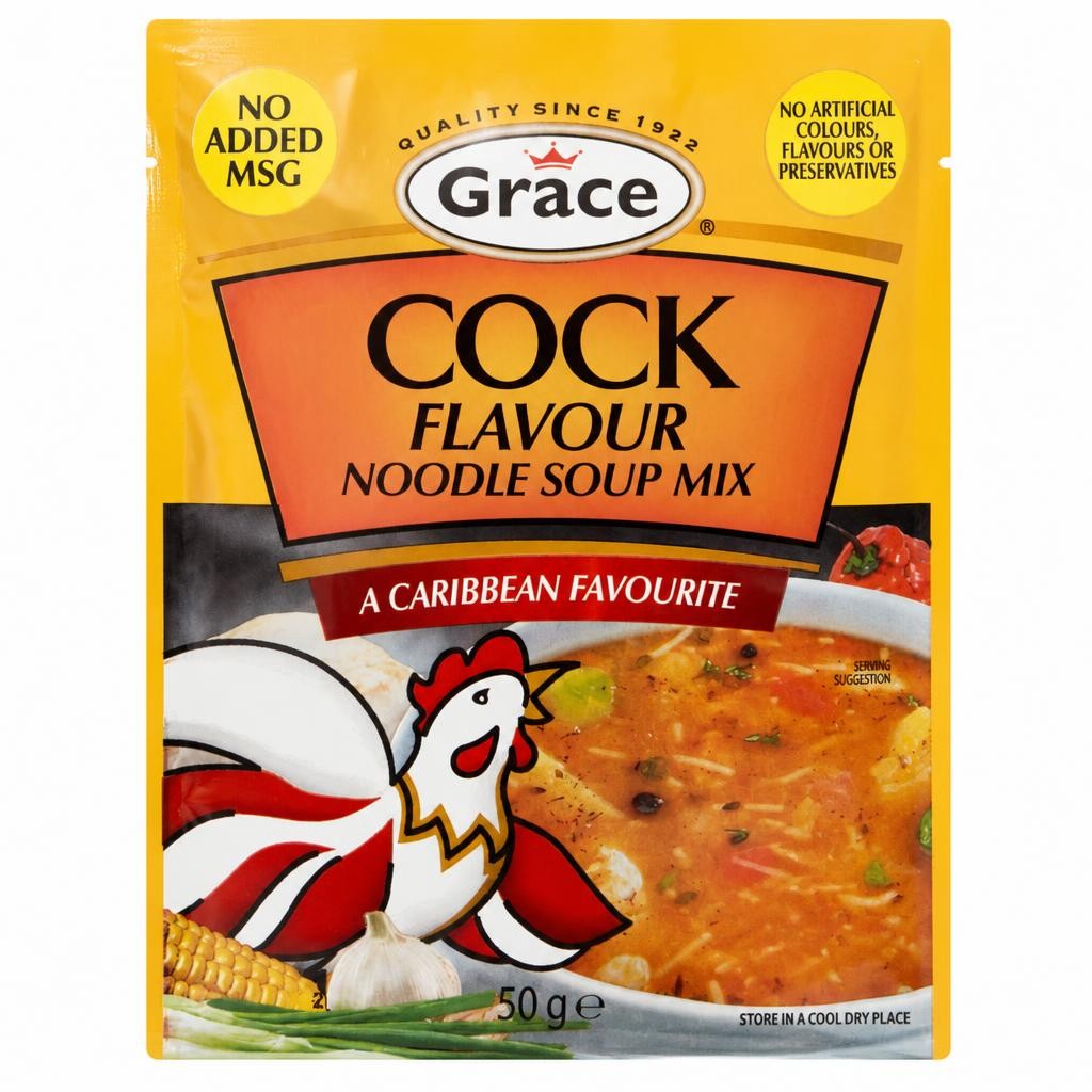 Grace Cock Flavour Soup Mix 50G