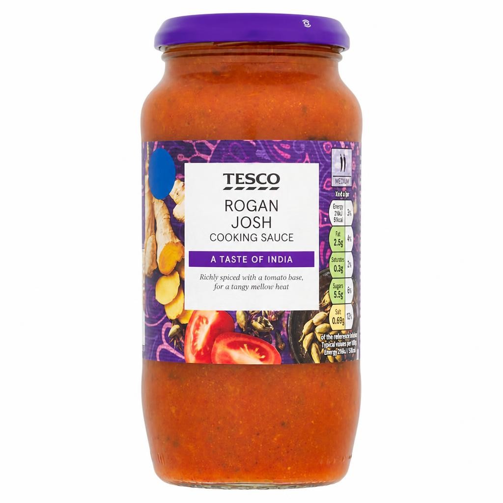 Tesco Rogan Josh Cooking Sauce 500G