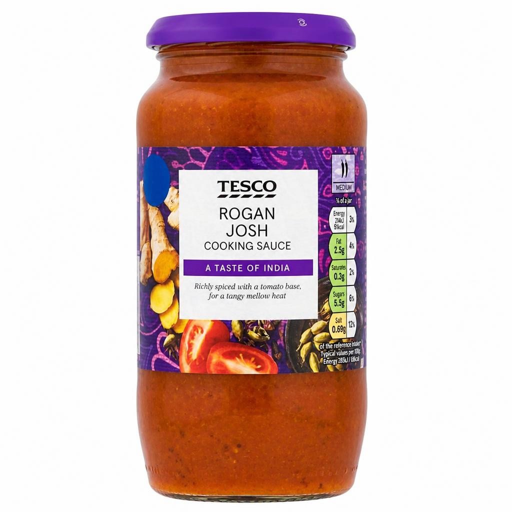 Tesco Rogan Josh Cooking Sauce 500G