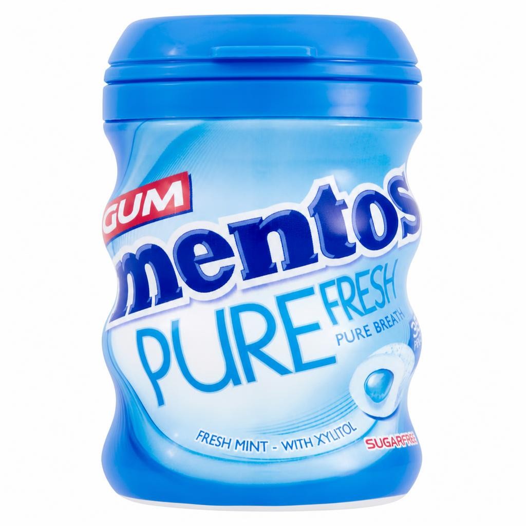 Mentos Pure Fresh Gum - Fresh Mint 70g