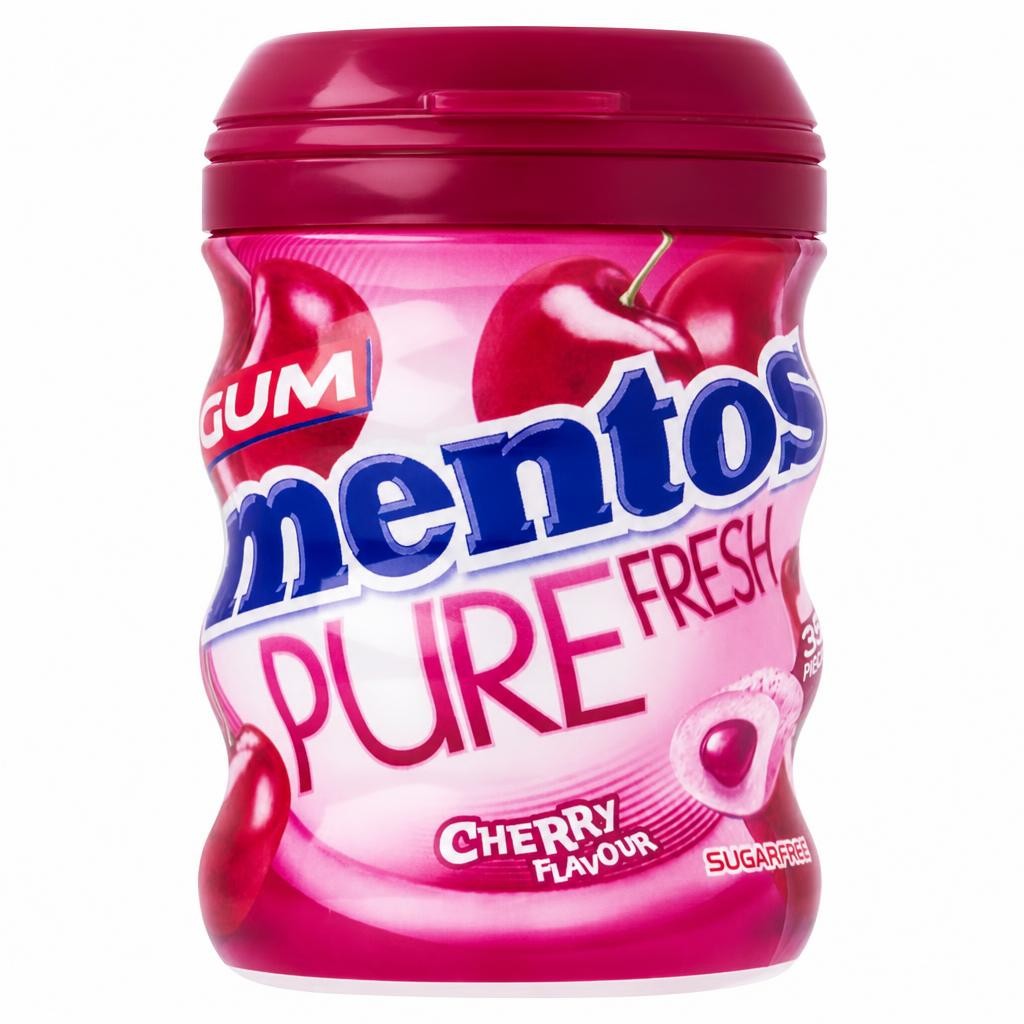 Mentos Pure Fresh Gum - Cherry Flavour 68g