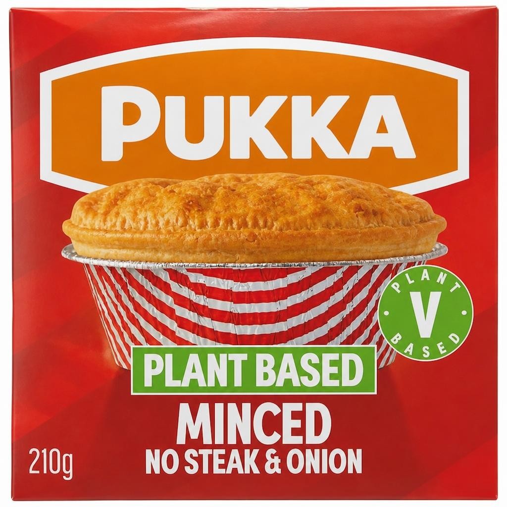 Pukka Vegan Minced Beef & Onion Pie
