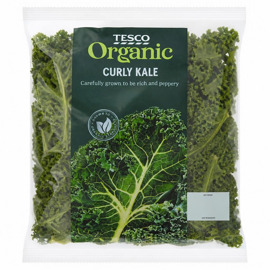 Tesco Organic Curly Kale 200G