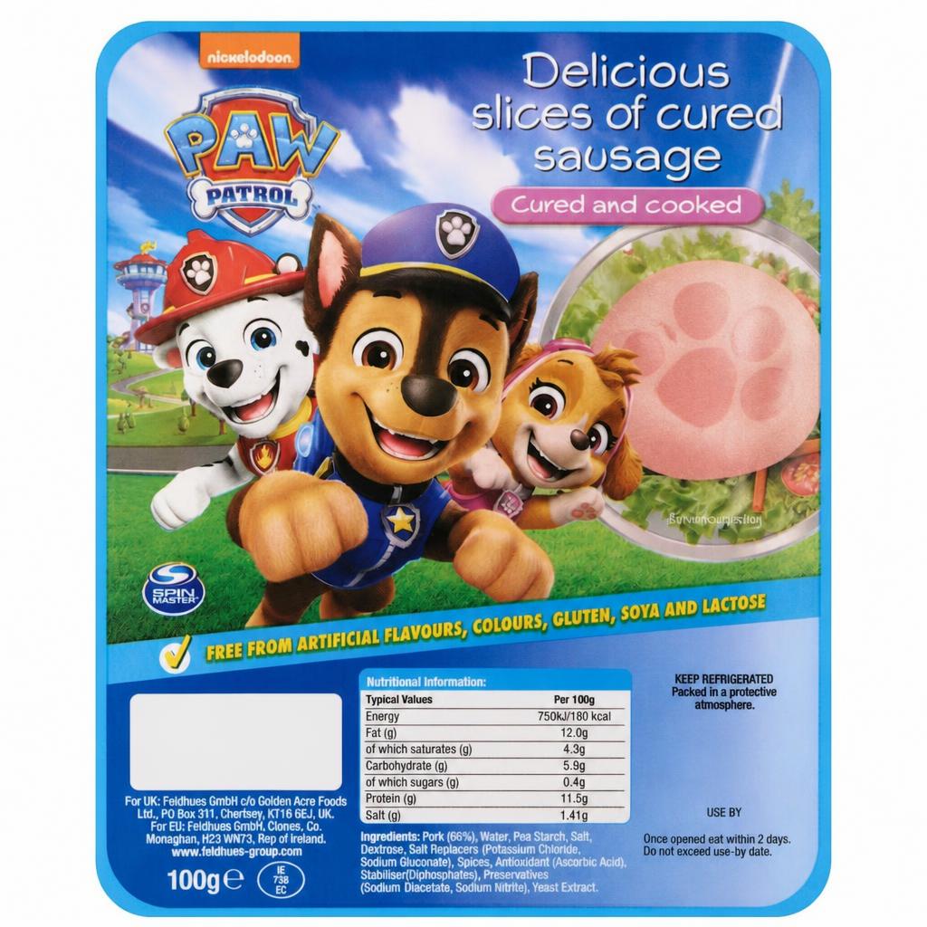 Paw Patrol Slices 100G