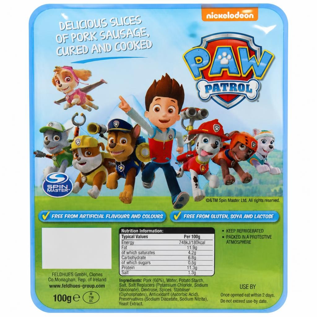 Paw Patrol Slices 100G
