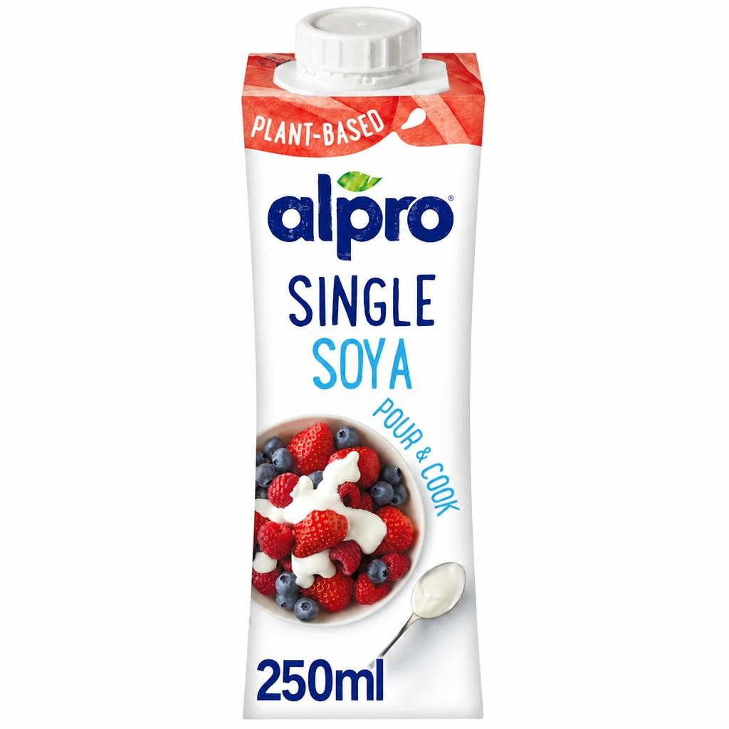 Alpro Soya Chilled Dairy Free Alternative to Cream 250ml
