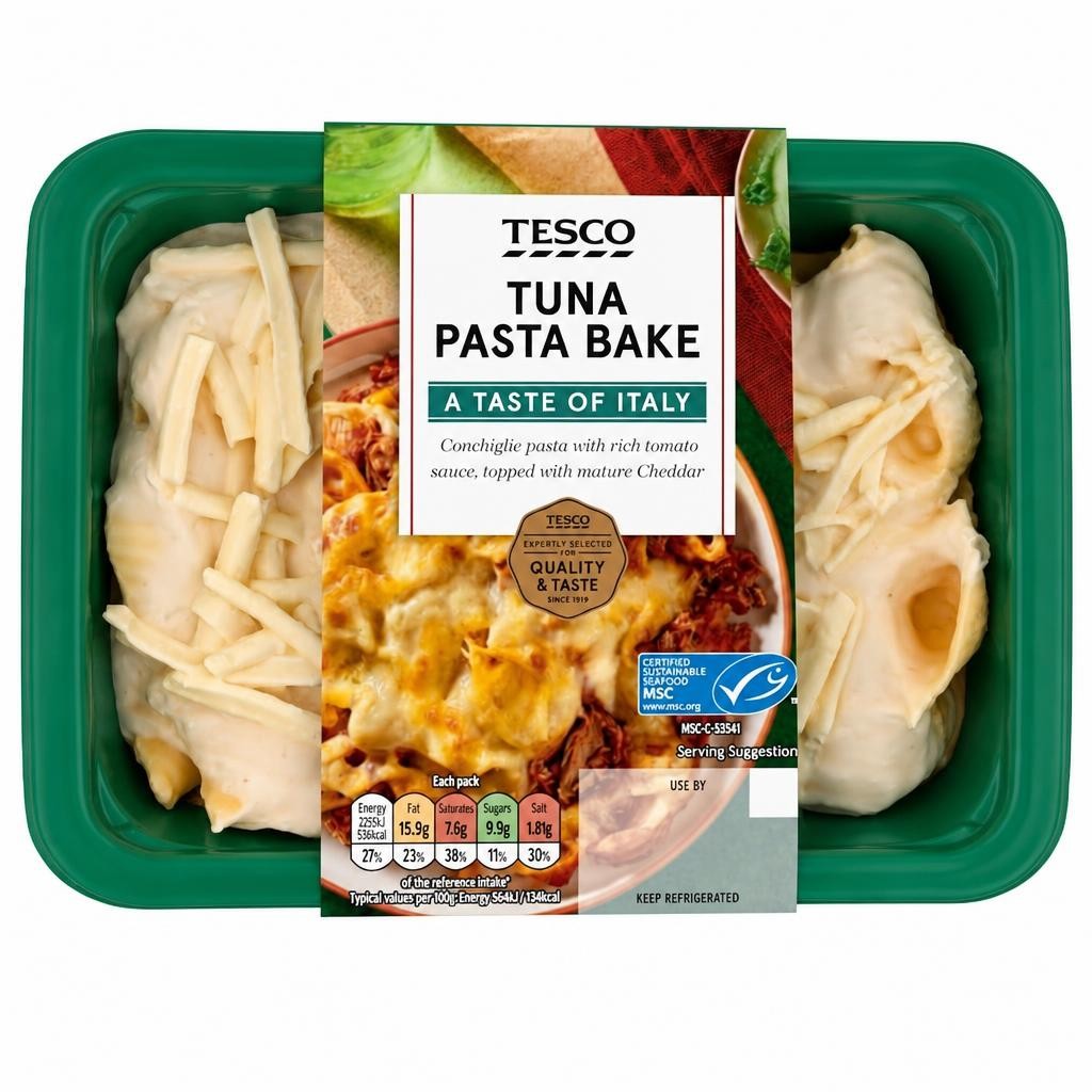 Tesco Tuna Pasta Bake 400G