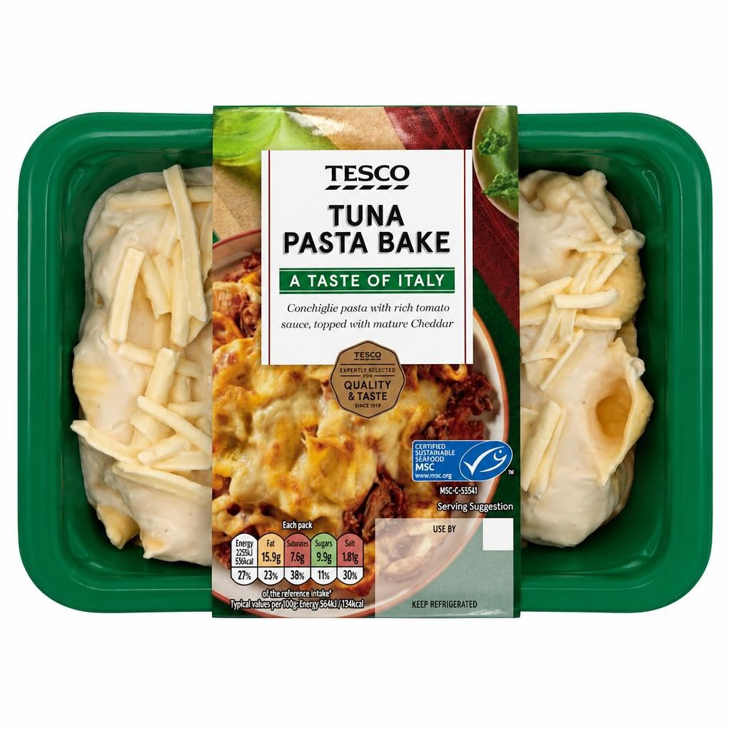Tesco Tuna Pasta Bake 400G
