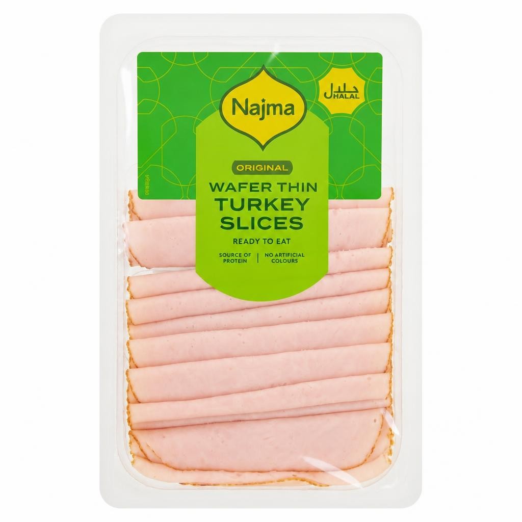 Najma Halal Wafer Thin Turkey 125G