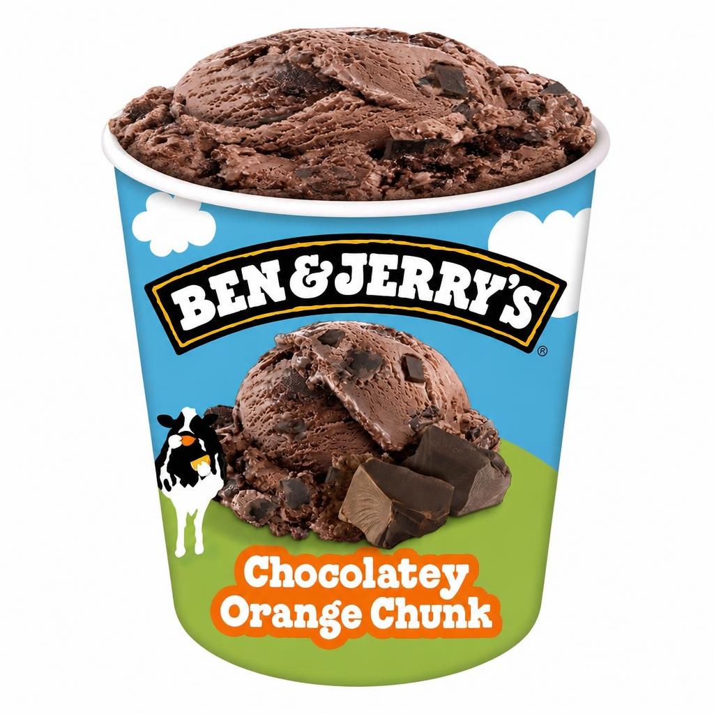 Ben & Jerry’s Chocolatey Orange Chunk Ice Cream Tub 465ml