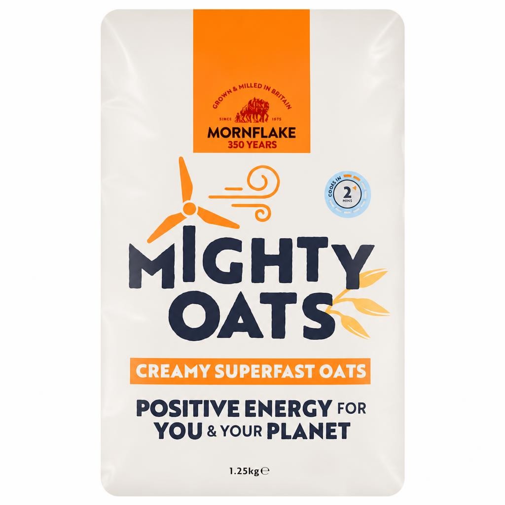 Mornflake Mighty Oats Creamy Superfast Oats 1.25kg