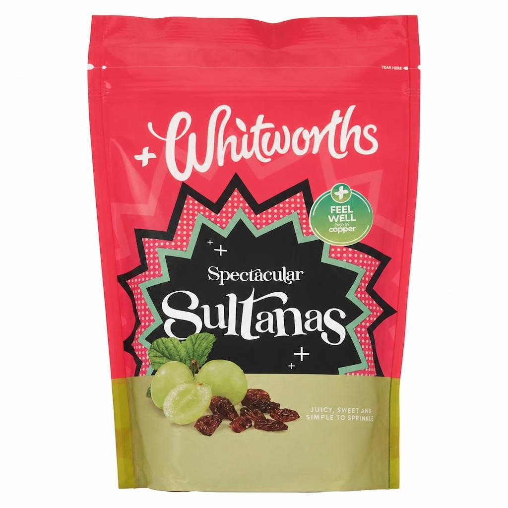 Whitworths Extra Juicy Sultanas 325G