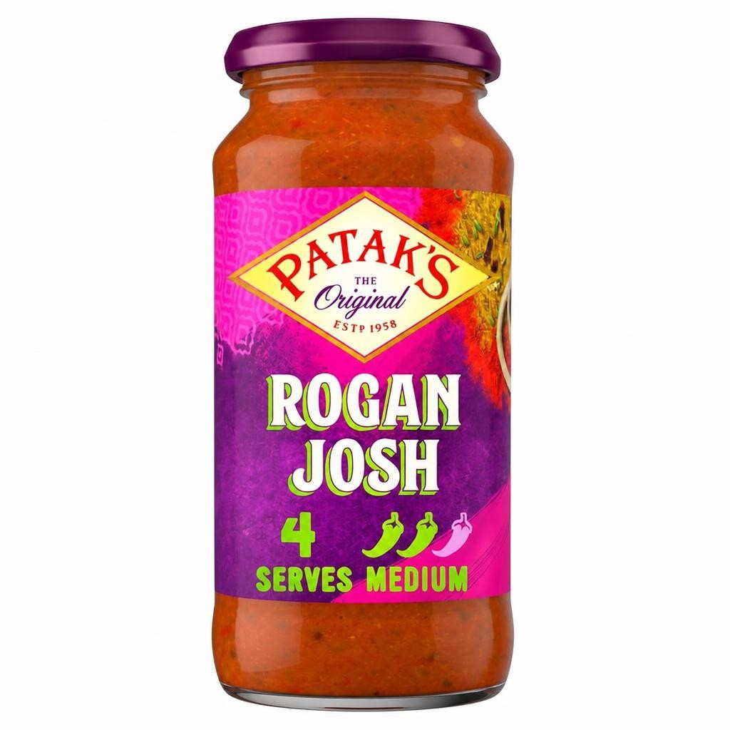 Patak's Rogan Josh Cooking Sauce - Medium 450g