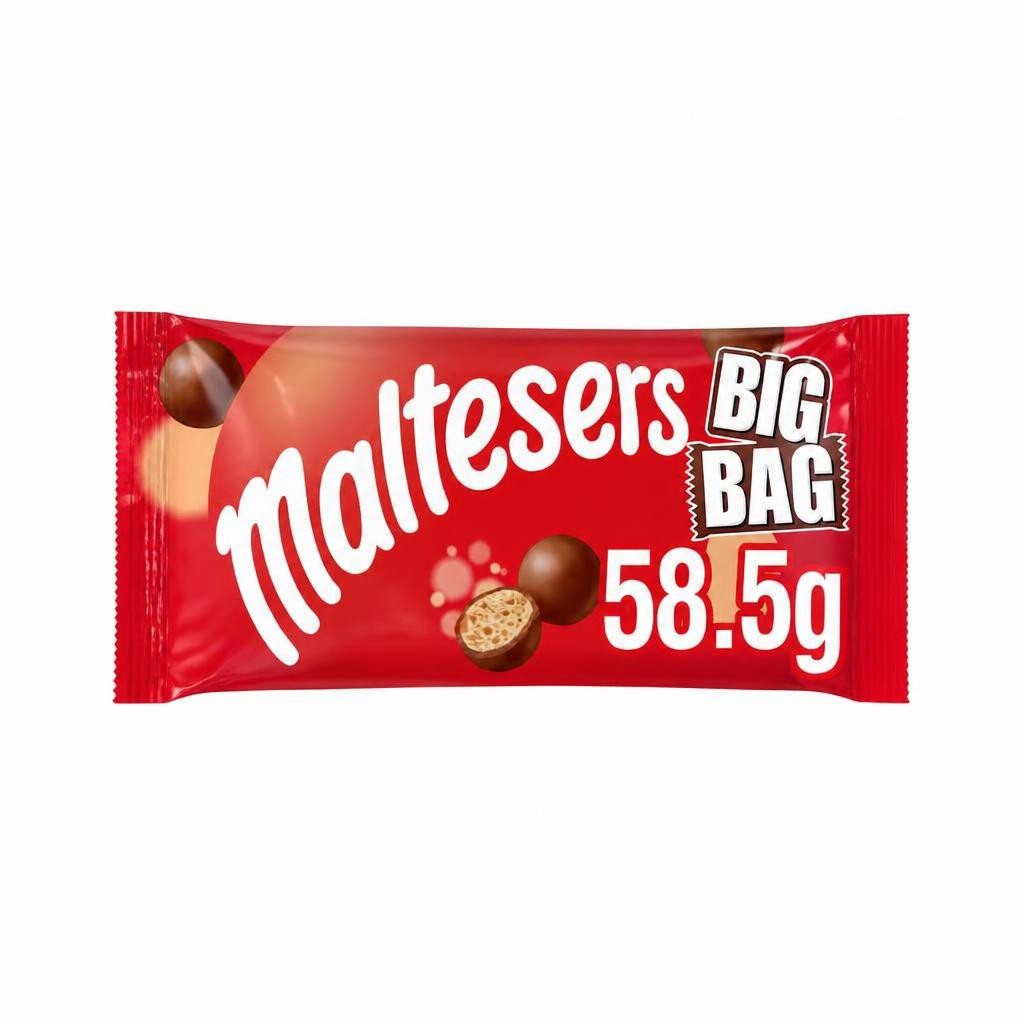 Maltesers Milk Chocolate Pouch Bag 58.5g