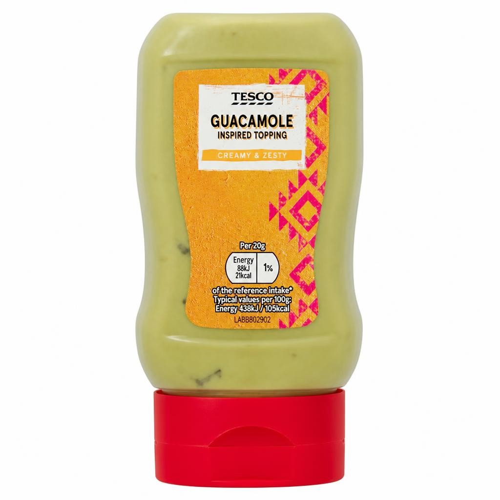 Tesco Guacamole Style Topping 285G