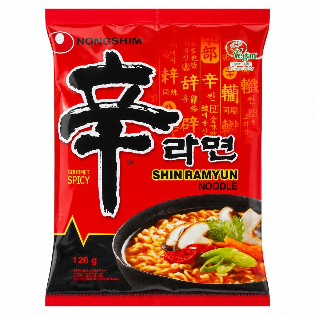 Nong-Shim Instant Shin Ramyun Noodle Soup 120G