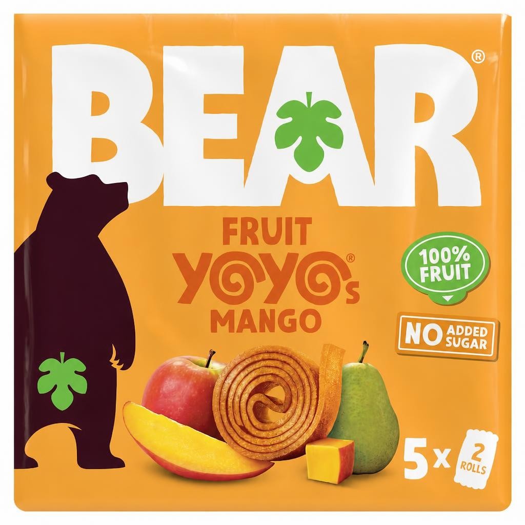 BEAR Fruit Yoyos Mango Multipack 5 x 20g