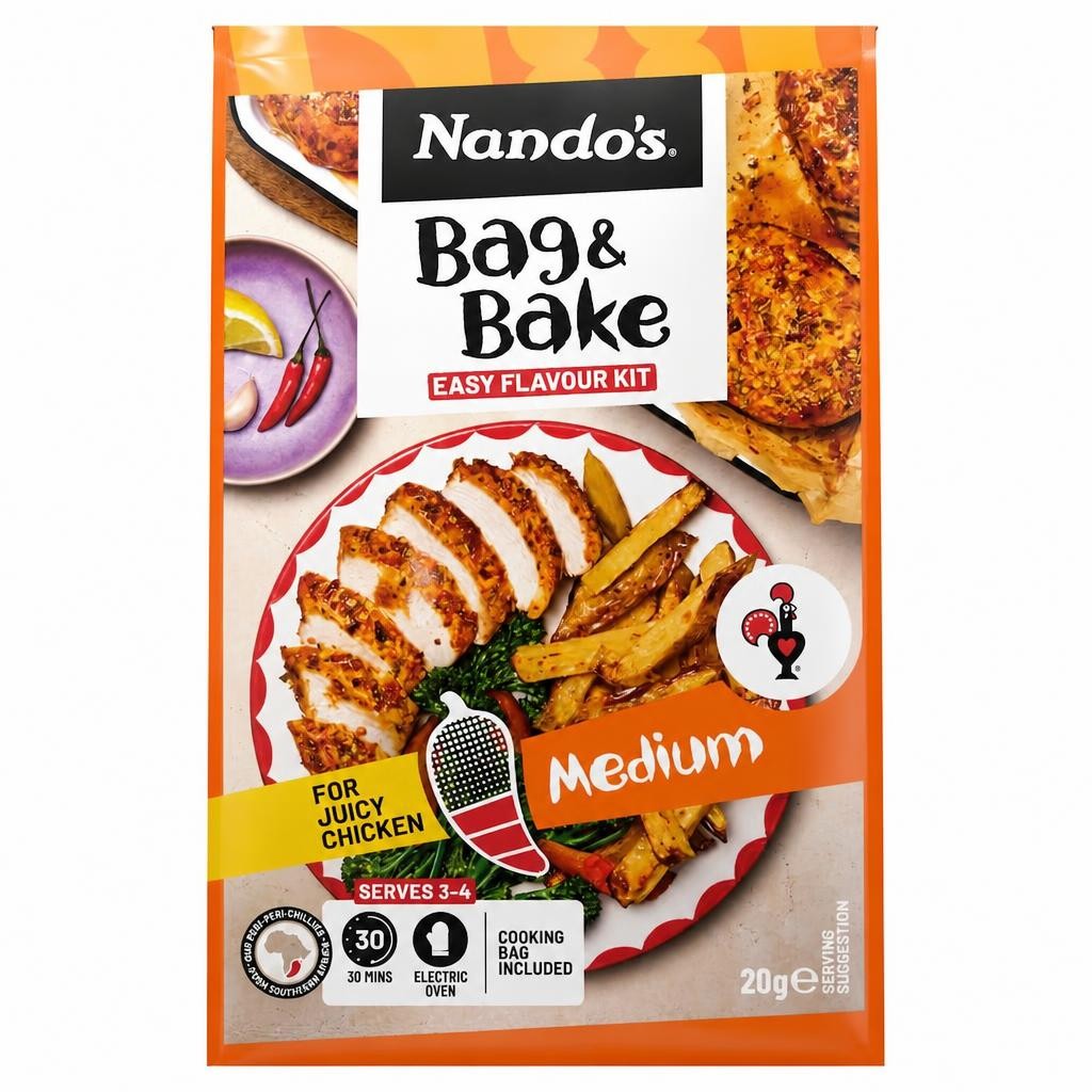 Nando's Bag And Bake Medium 20G
