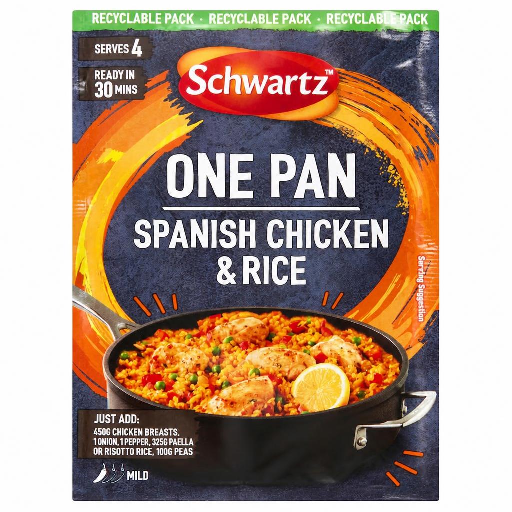 Schwartz One Pan Spanish Chicken & Rice Recipe Mix 30g